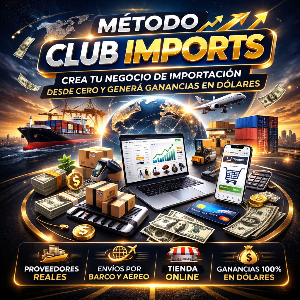 MÉTODO CLUB IMPORTS + 100 PROVEEDORES VERIFICADOS