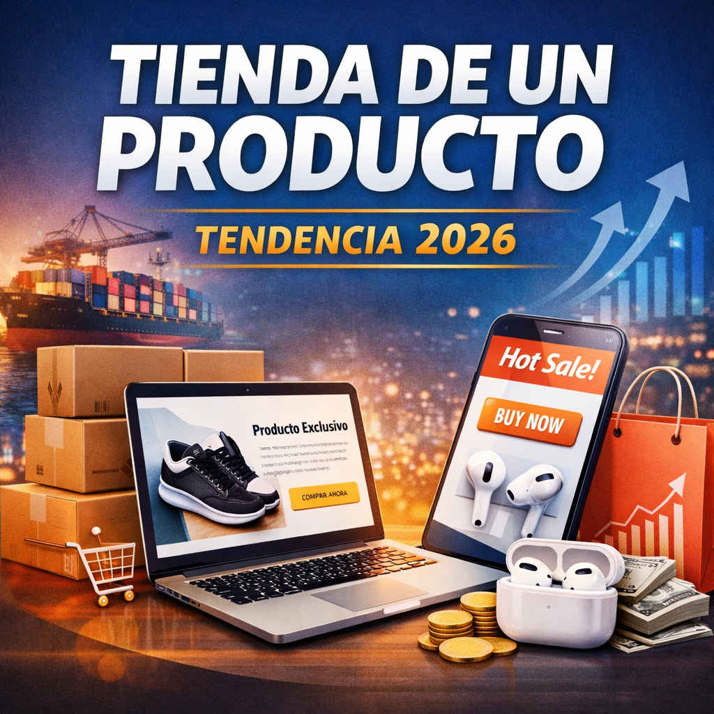 Tienda de 1 producto Tendencia 2026